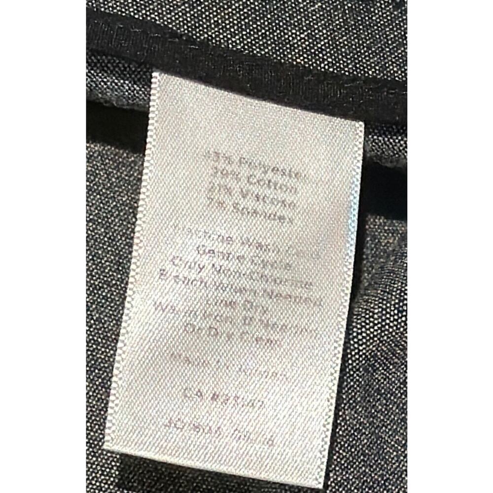 Talbots Gray High Waist Straight Pant Size 10 - Picture 5 of 6
